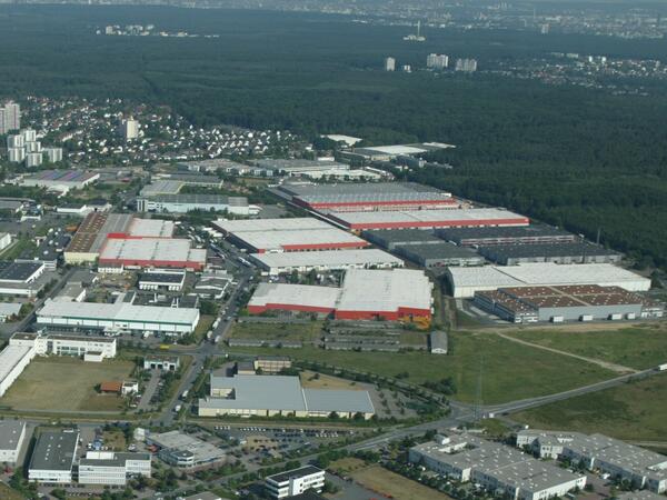 Luftaufnahme REWE